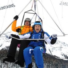 Massimo Boldi con Enzo Salvi nel film A Natale mi sposo