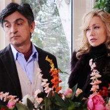 Vincenzo Salemme e Nancy Brilli nel film A Natale mi sposo