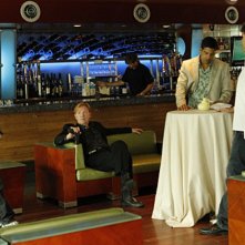 David Caruso e Adam Rodriguez in CSI: Miami nell'episodio Happy Birthday