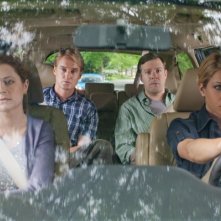 Jason Sudeikis, Owen Wilson, Jenna Fisher e Christina Applegate in Hall Pass