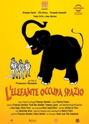 La locandina di L'elefante occupa spazio