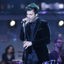 Wallpaper: Francesco Renga, in smoking Gucci, durante la promozione di Un giorno bellissimo