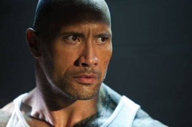 Dwayne Johnson in un'immagine dell'action Faster