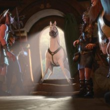 Il cavallo Maximus nel film d'animazione Rapunzel - L'intreccio della torre