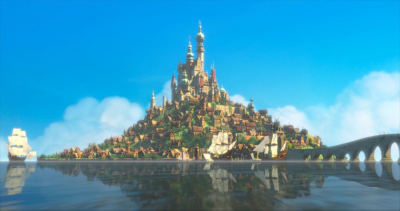 Una Suggestiva E Fiabesca Immagine Dal Film D Animazione Rapunzel L Intreccio Della Torre 184267