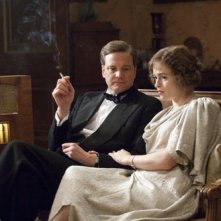 Colin Firth Con Helena Bonham Carter Nel Film The King S Speech 184505