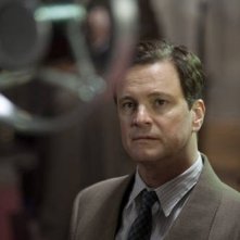 Colin Firth in un'immagine del film The King's Speech