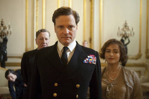 Colin Firth Tra Geoffrey Rush E Helena Bonham Carter Nel Film The King S Speech 184511