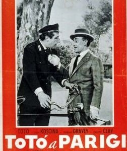 La locandina di Totò a Parigi