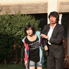 Nao Minamisawa e Tôru Nakamura in una scena di Strangers in the City