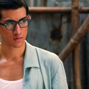 Primo piano di Aarif Lee dal biopic Bruce Lee, My Brother