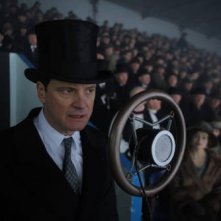 Un elegante Colin Firth per il film The King's Speech