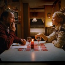 Un momento intimo del film Tornando a casa per Natale