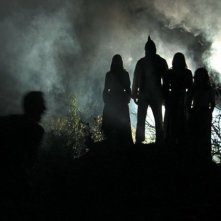 Una inquietante scena dell'horror The Scar Crow