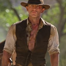 Daniel Craig nel ruolo di Jake Lonergan nel film Cowboys & Aliens