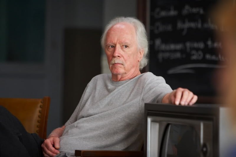 John Carpenter sul set di The Ward