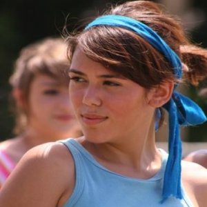 Una giovane cocainomane nel film Inside America.