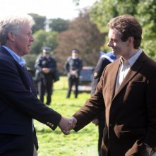 Dennis Quaid e Michael Sheen in una immagine del film I due presidenti (The Special Relationship)