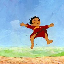 La piccola Mià nel film Mia et le Migou