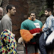 I protagonisti del film Four lions in una scena