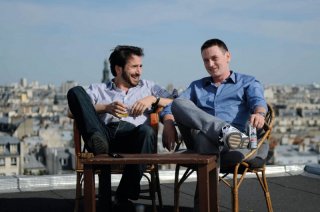 Benoît Magimel ed Edouard Baer, protagonisti di Mon pote