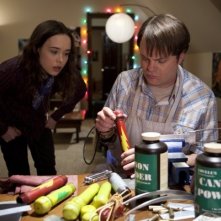 Rainn Wilson ed Ellen Page in Super