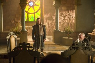 Sean Bean in una scena della serie Game of Thrones