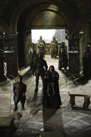 Un'immagine tratta dalla nuova serie HBO Game of Thrones