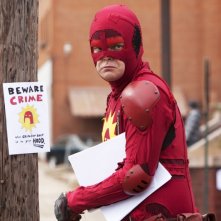 Un irresistibile Rainn Wilson in Super