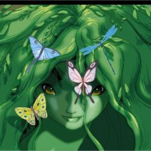 Farfalle multicolore in una scena del film Fantasia 2000