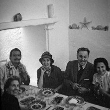 Walt Disney a cena con Salvador Dalì
