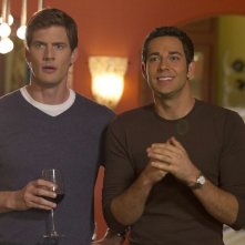 Ryan McPartlin e Zachary Levi in una scena dell'episodio Chuck Versus the Leftovers