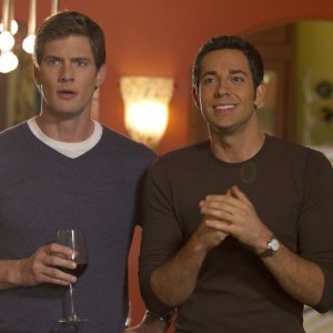 Ryan McPartlin e Zachary Levi in una scena dell'episodio Chuck Versus the Leftovers