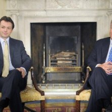 Dennis Quaid e Michael Sheen nel film I due presidenti