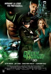 Ecco la locandina italiana dell'avventuroso The Green Hornet