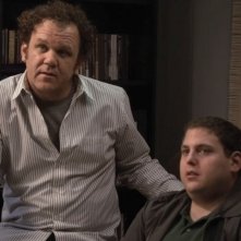 John C. Reilly con Jonah Hill nel film Cyrus