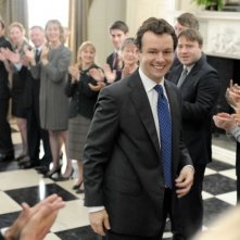 Michael Sheen in una scena del film I due presidenti