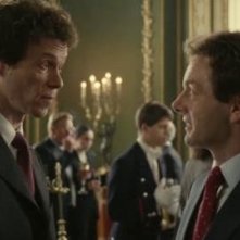 Michael Sheen in una sequenza del film I due presidenti