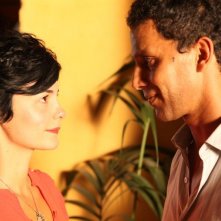 Audrey Tautou e Sami Bouajila in un'immagine di De vrais mensonges