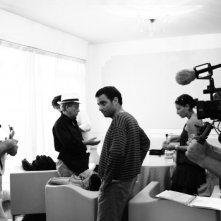 Paolo Rossi tra i componenti della troupe nel film RCL - Ridotte Capacità Lavorative di M. Carboni