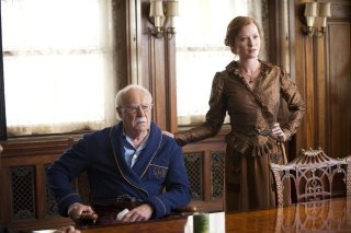 Dabney Coleman e Gretchen Mol in una scena dell'episodio A Return to Normalcy di Boardwalk Empire