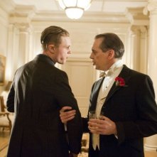 Michael Pitt e Steve Buscemi in una scena dell'episodio A Return to Normalcy di Boardwalk Empire