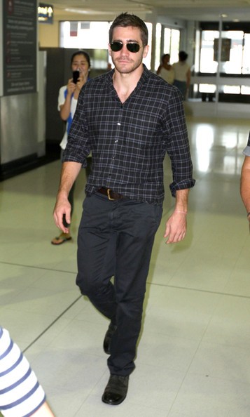 Jake Gyllenhaal Al Sydney International Airport Prima Di Partire Per Australia 186265