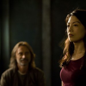 Camille (Ming-Na) in una scena dell'episodio Resurgence di Stargate Universe