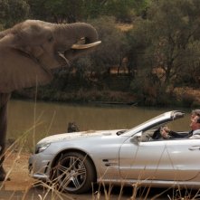 Christian De Sica e Max Tortora nel film Natale in Sudafrica