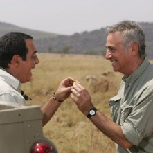 Giorgio Panariello e Massimo Ghini in una scena di Natale in Sudafrica
