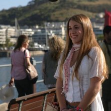 Laura Esquivel in un'immagine di Natale in Sudafrica