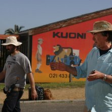 Il regista Neri Parenti dirige Natale in Sudafrica