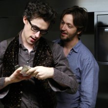 Flavio Parenti e Silvio Muccino in una immagine del film Un altro mondo