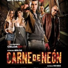 La locandina di Carne de neón